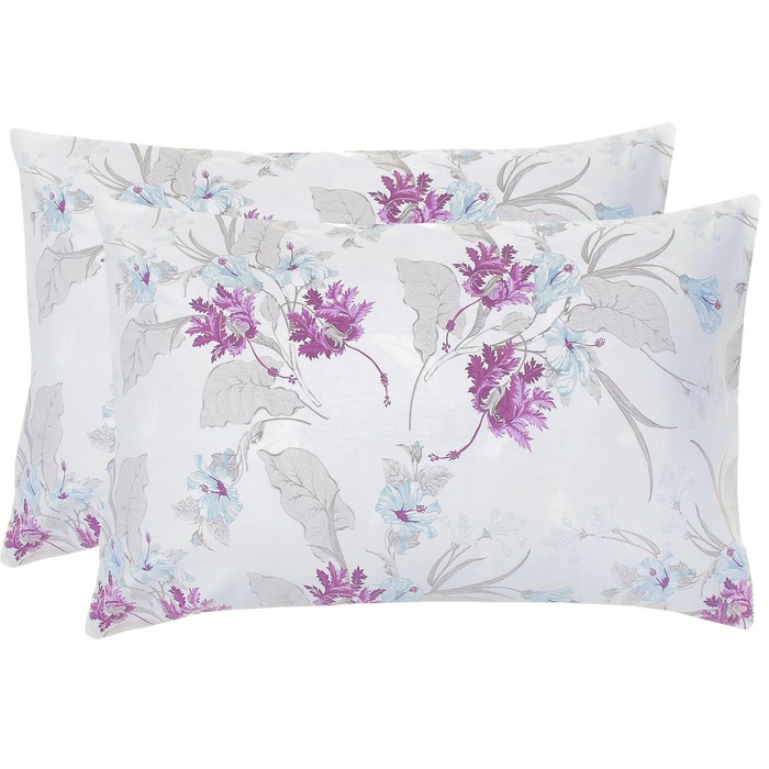 Набор наволочек "Этель" Диана 50*70 см-2 шт, 100% хлопок, мако-сатин 128 г/м2