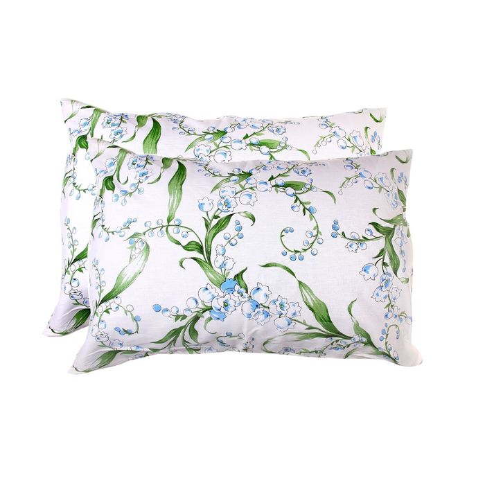 Комплект наволочек Galtex, размер 70х70 см-2шт, бязь набивная, 105 гр/м2, цвет/принт МИКС