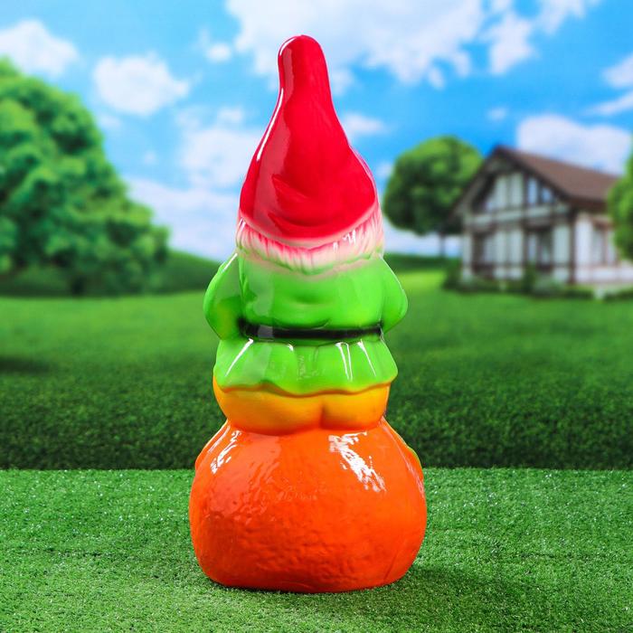 Садовая фигура "Гном Апельсин", микс, 50 см