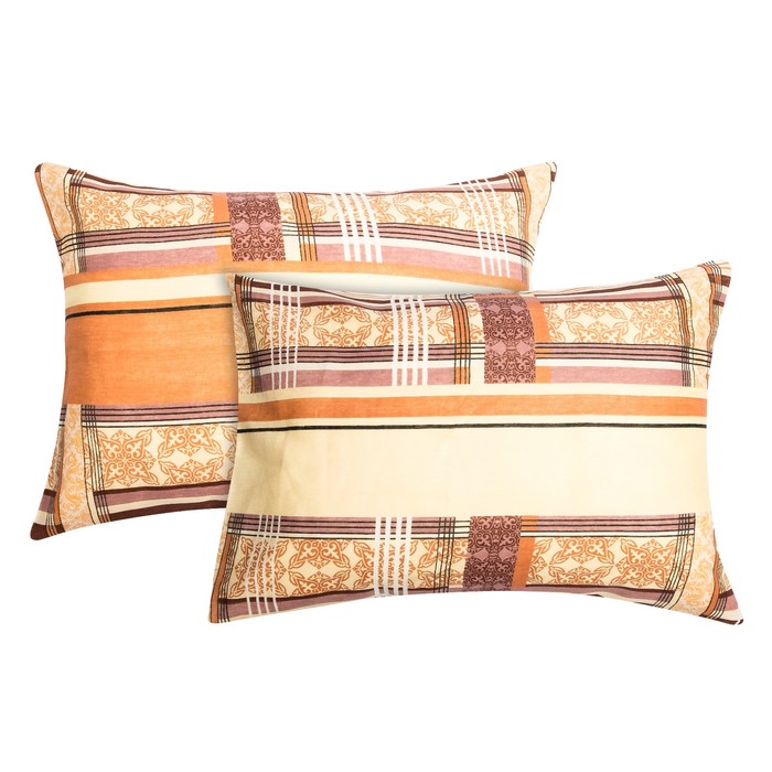 Комплект наволочек Galtex, размер 50х70 см-2шт, бязь набивная, 105 гр/м2, цвет/принт МИКС