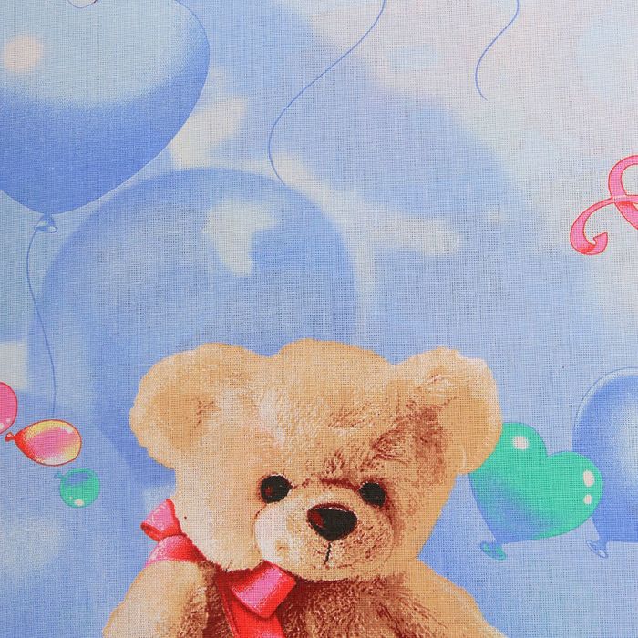 Постельное бельё Миланика "Непоседы" 1,5 сп., размер 143х215 см, 145х214 см, 70х70 см-1 шт., бязь, 125 г/м2