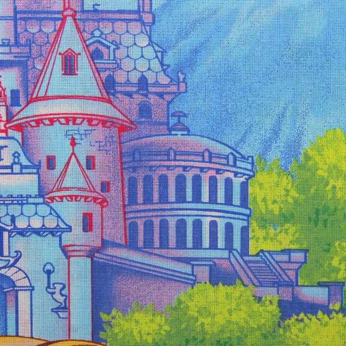 Постельное бельё Миланика "Страна чудес" 1,5 сп., размер 143х215 см, 145х214 см, 70х70 см-1 шт., бязь, 125 г/м2