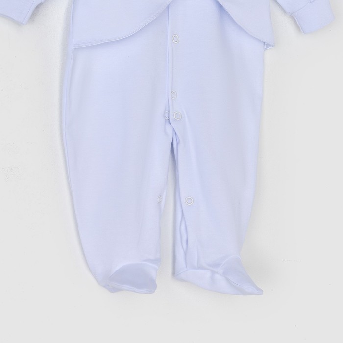 Комплект на мальчика, рост 68 см, цвет белый (арт. К-63-04)