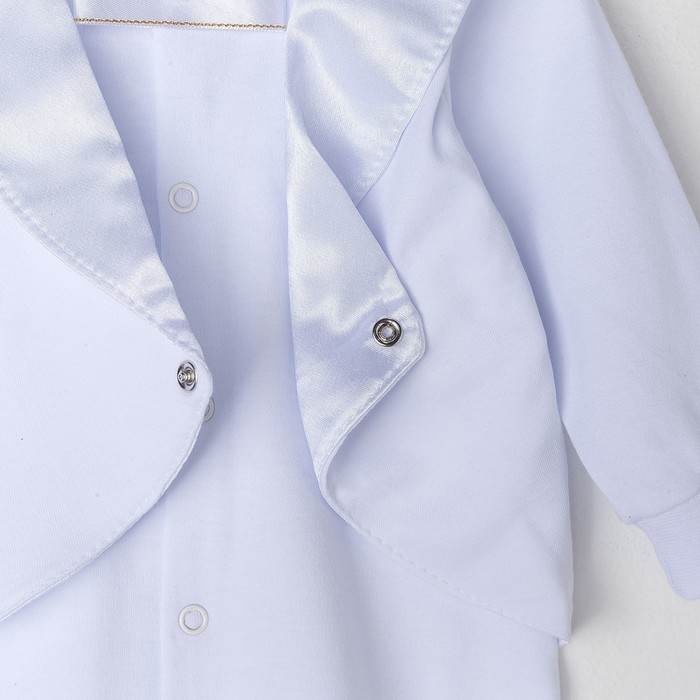 Комплект на мальчика, рост 68 см, цвет белый (арт. К-63-04)