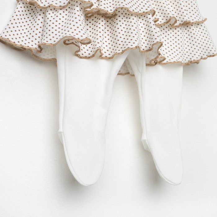 Ползунки для девочки, рост 74 см, цвет МИКС (арт. ПЛ-497-04)