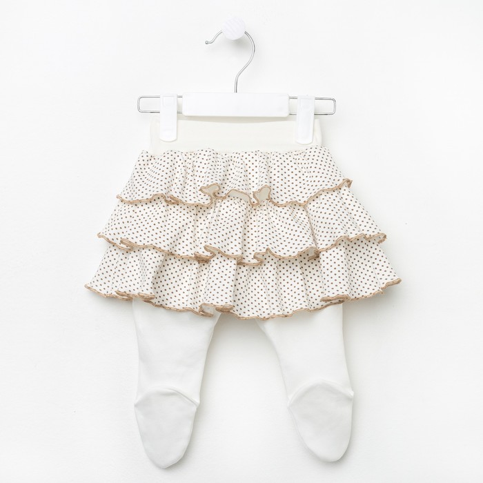 Ползунки для девочки, рост 74 см, цвет МИКС (арт. ПЛ-497-04)