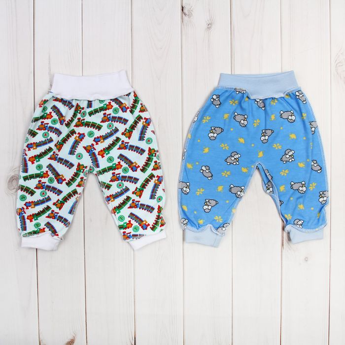 Штанишки детские, рост 68 см, цвет МИКС Пл-489-04