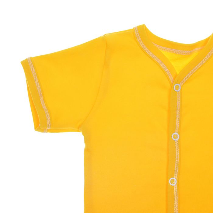 Боди, рост 80 см, цвет жёлтый (арт. Кб-308-04)