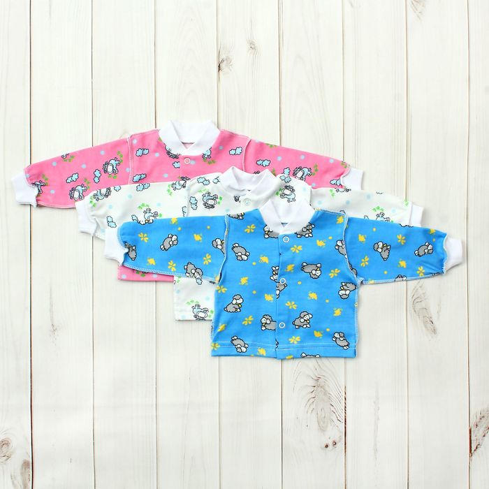 Кофта, рост 56 см, цвет МИКС (арт. К-192-04)