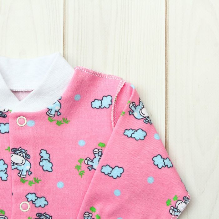 Кофта, рост 56 см, цвет МИКС (арт. К-192-04)