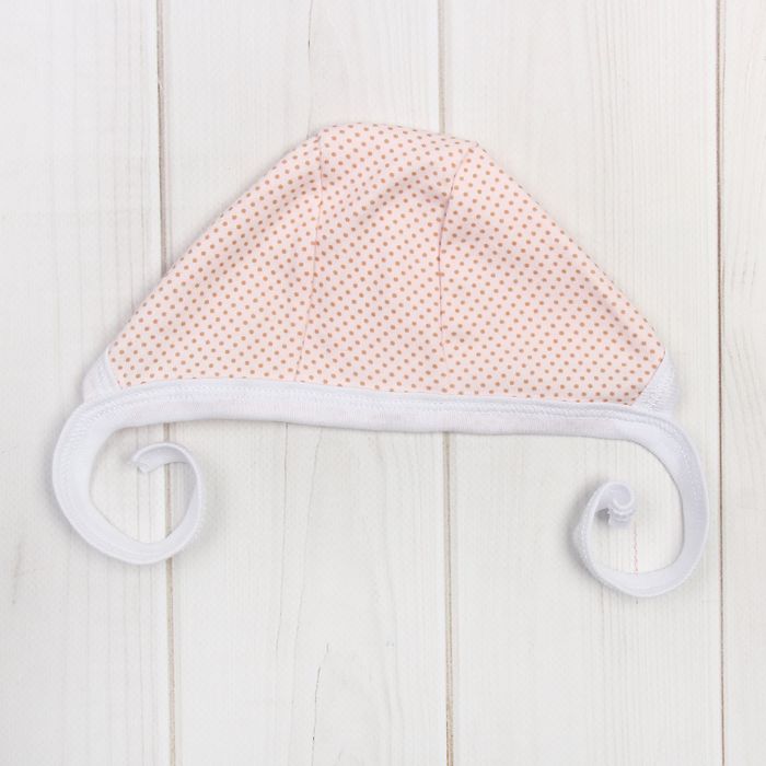 Чепчик, размер 3 (6 мес.), цвет МИКС (арт. Ч-963-04)