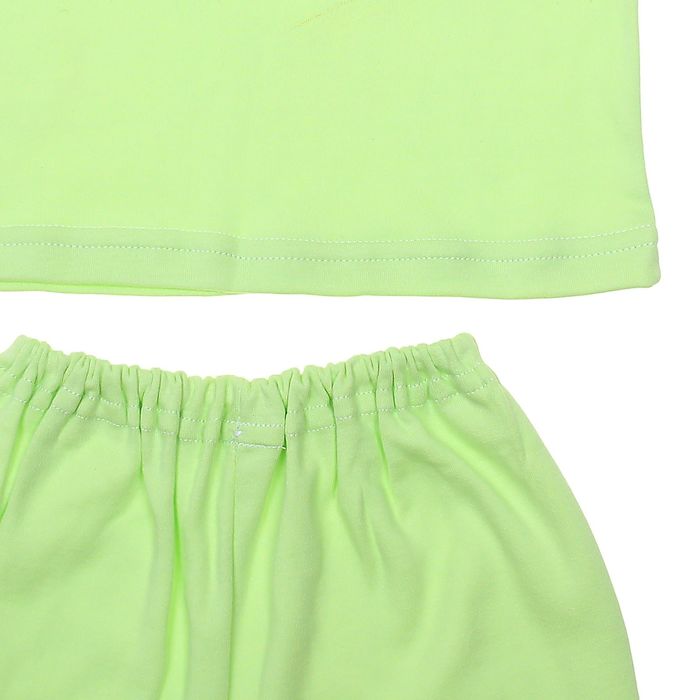 Пижама для мальчика, рост 116 см, цвет салатовый (арт. Пж-524/А-04_Д)