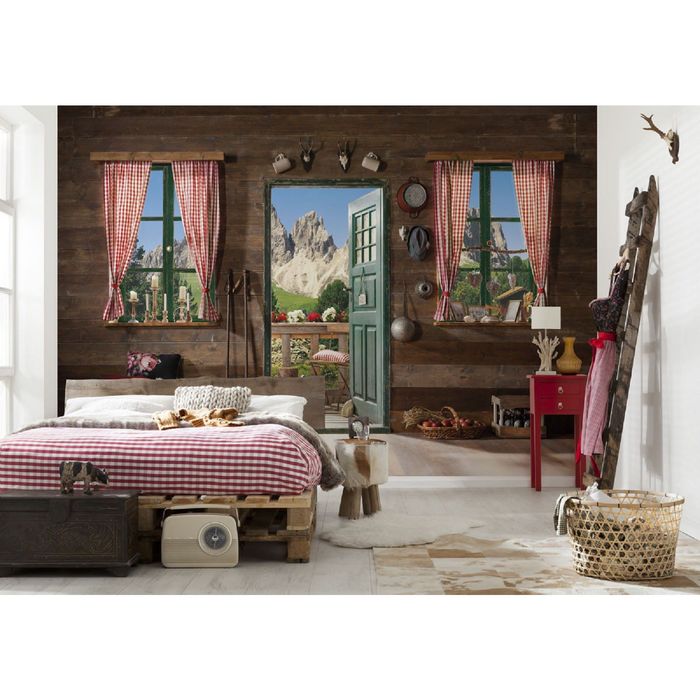 Фотообои Komar 8-955 "Горы", 3,68х2,54 м