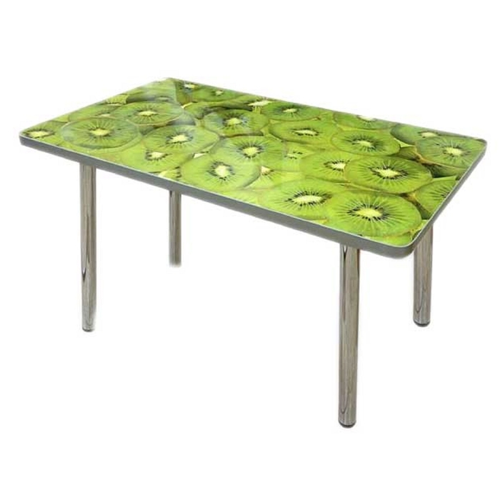 Стол обеденный Прямоугольный 900х600х750 ф/п Киви /Серый