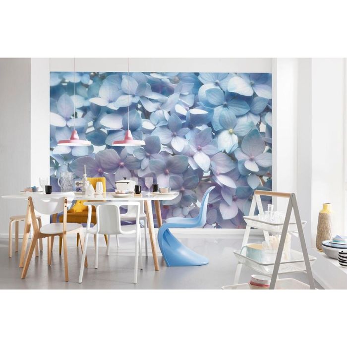 Фотообои Komar 8-961 "Голубая гортензия", 3,68х2,54 м
