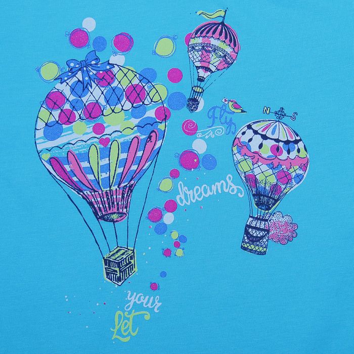 Платье для девочки, рост 98 см (56), цвет бирюзовый