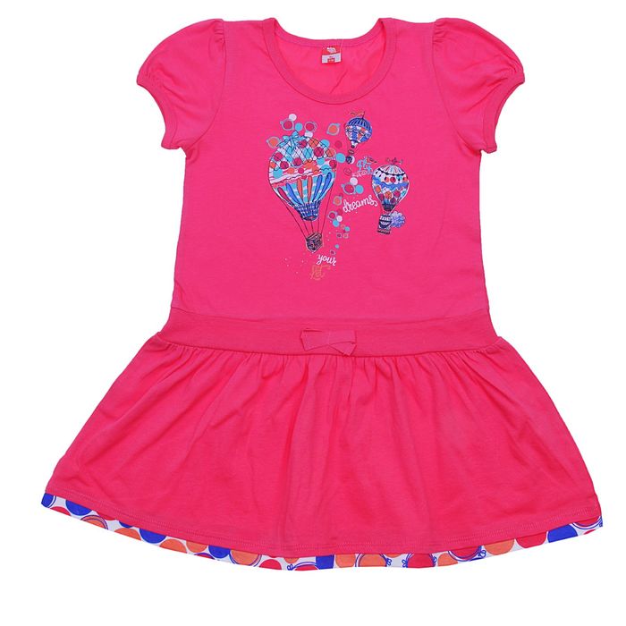 Платье для девочки, рост 92 см (52), цвет арбузный