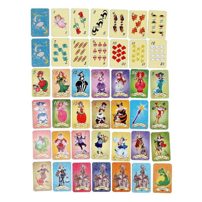 Карточная игра «Разбуди принцессу»