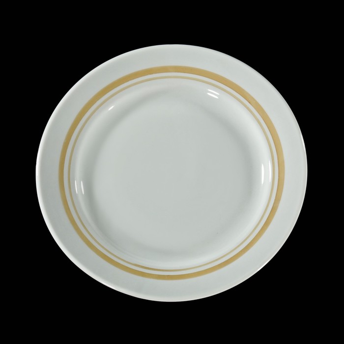 Тарелка мелкая 17,5 см "Отводка люстром"