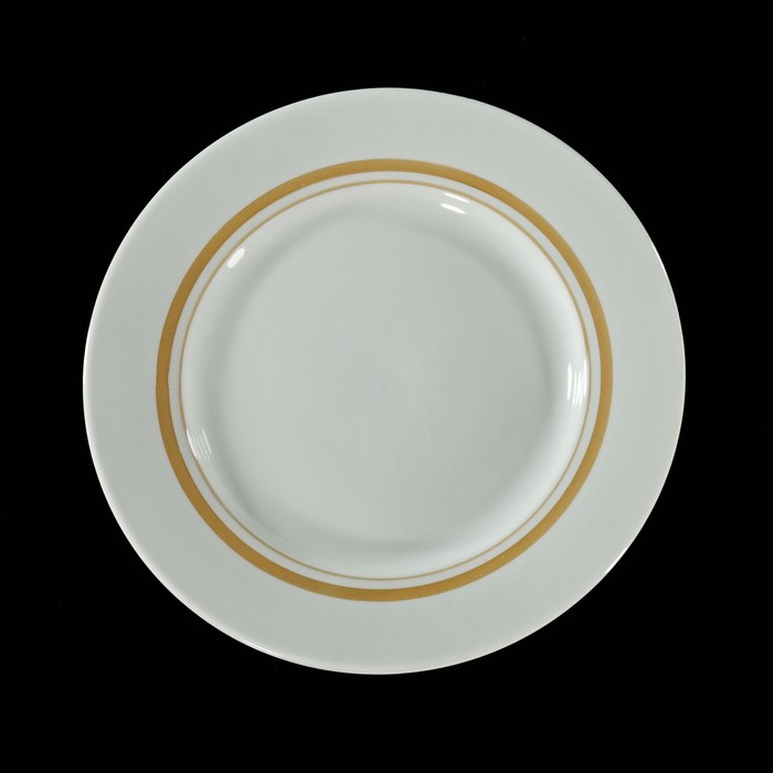 Тарелка мелкая 20 см "Отводка люстром"