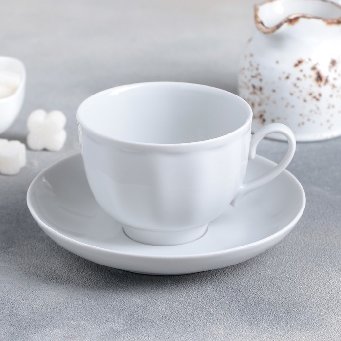 Чайная пара 275 мл "Бельё"