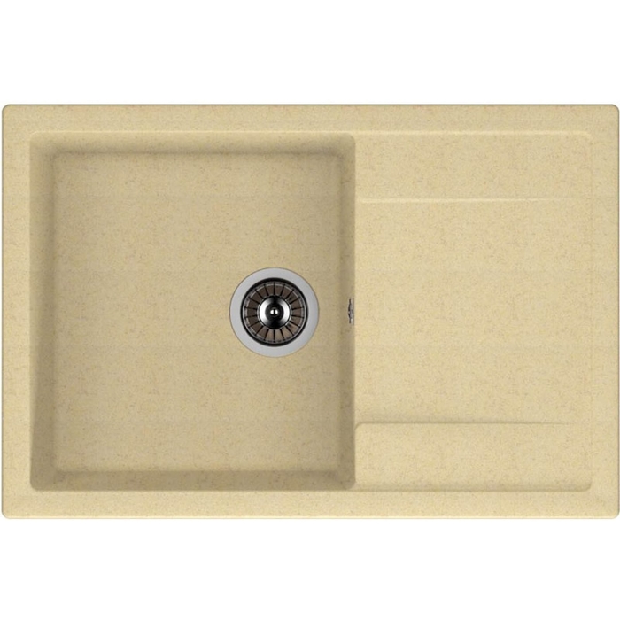 Мойка кухонная из камня Dr.Gans "Техно-760 T760", 760х510 мм, цвет дюна