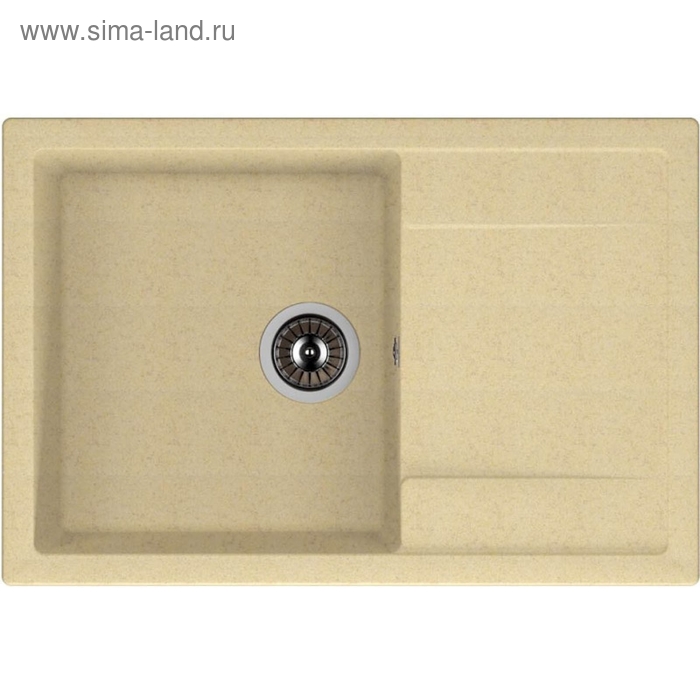 

Мойка кухонная из камня Dr.Gans «Техно-760 T760», 760х510 мм, цвет дюна