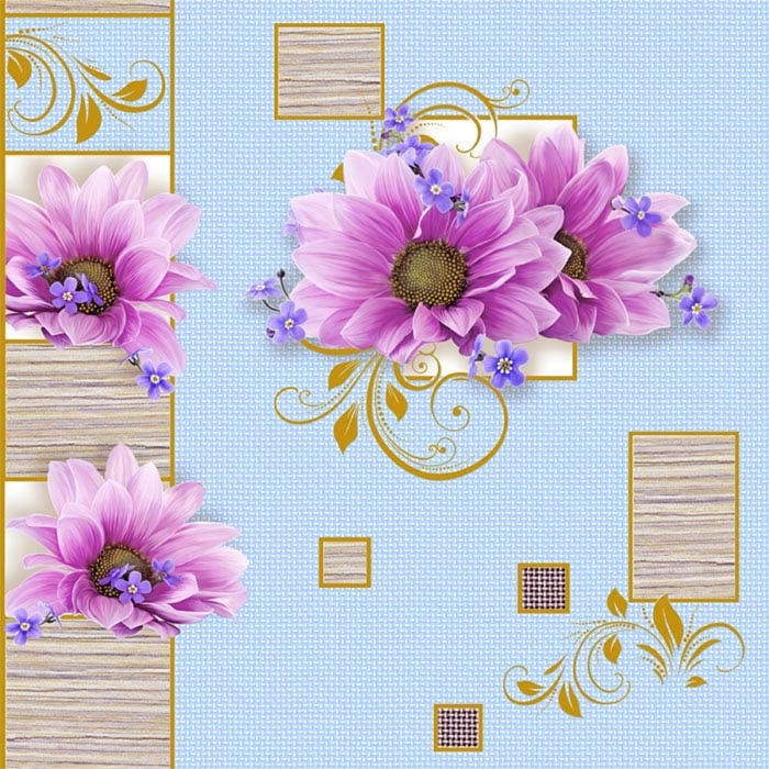 Обои бумажные Саратов Ф477-01 "Летний-А", 0,53х10 м