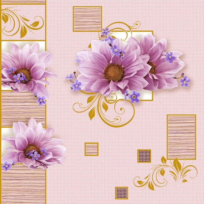 Обои бумажные Саратов Ф477-03 "Летний-А", 0,53х10 м