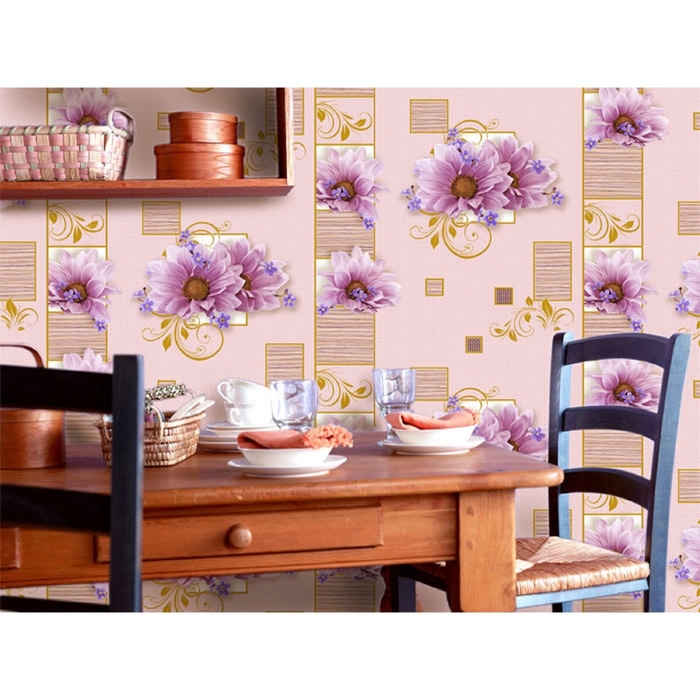 Обои бумажные Саратов Ф477-03 "Летний-А", 0,53х10 м