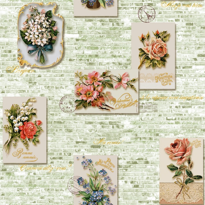 Обои бумажные Саратов Ф486-04 "Бонжур-А", 0,53х10 м