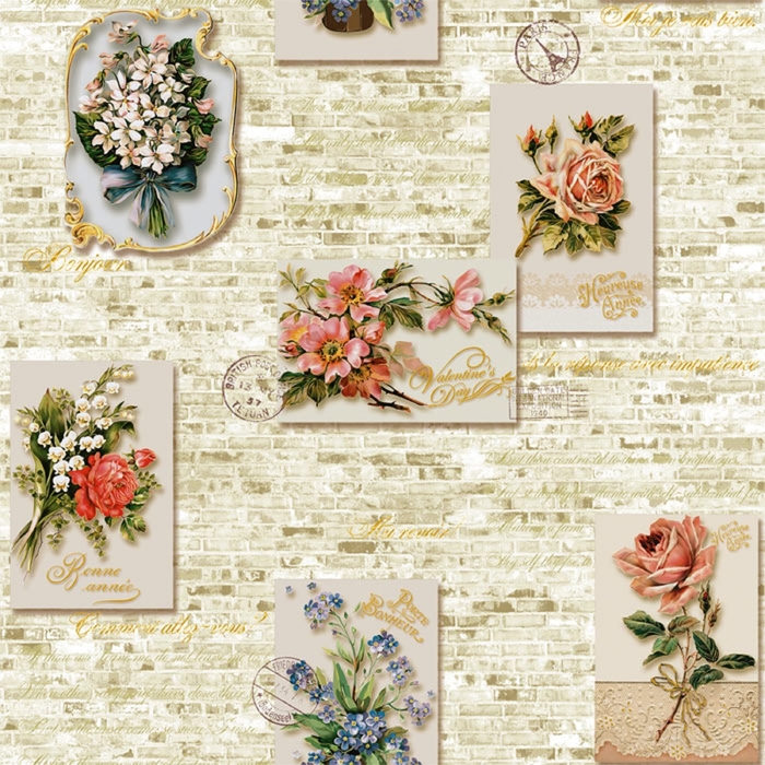 Обои бумажные Саратов Ф486-05 "Бонжур-А", 0,53х10 м