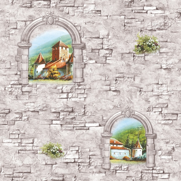 Обои бумажные Саратов "Камелот-А", 0,53х10 мФ500-06