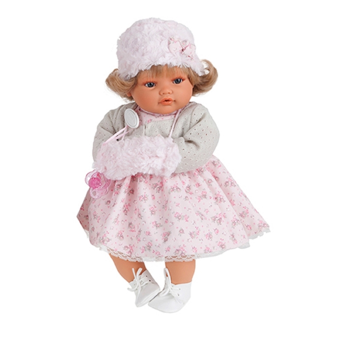 Кукла "Белла" в шапочке и муфте