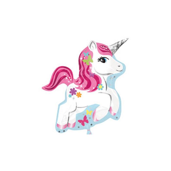 Шар фольгированный 37" "Единорог", street