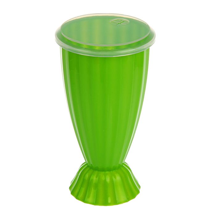 Стакан с крышкой с отверстием для трубочки 250 мл "Сладость" 7,5х14 см, цвет МИКС