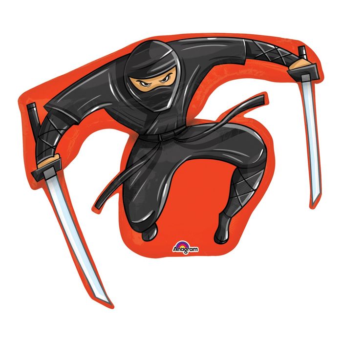 Шар фольгированный "Ниндзя", 25"