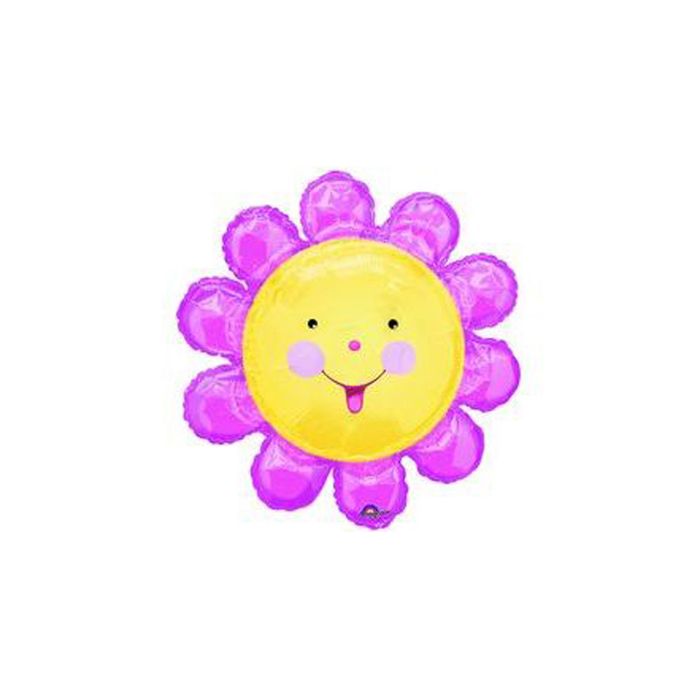 Шар фольгированный "Цветок розовый", 29"