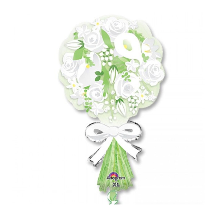 Шар фольгированный "Букет невесты", 43"