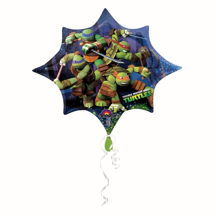 Шар фольгированный "Черепашки-ниндзя", 25"
