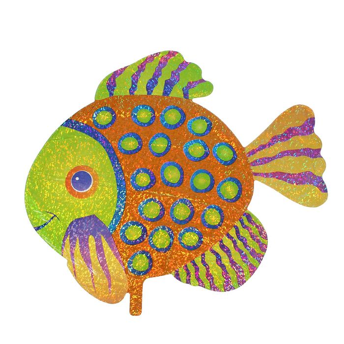 Шар фольгированный 33" "Рыба", голография