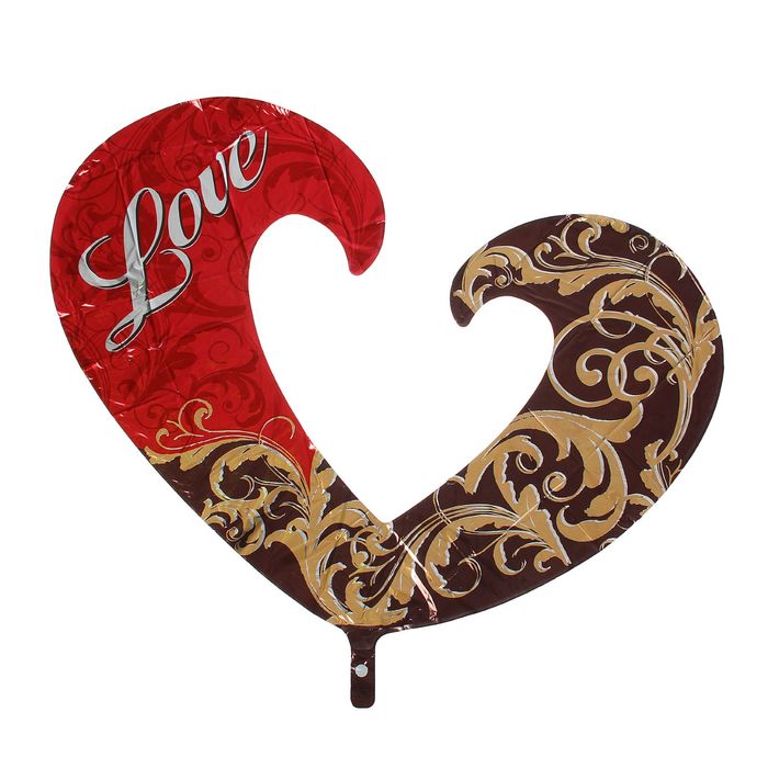 Шар фольгированный 36" I Love You, сердце