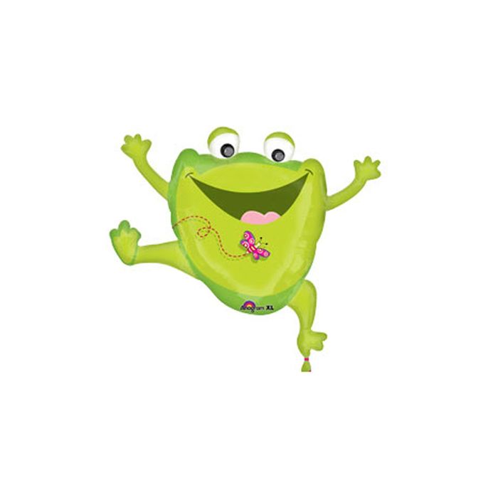 Шар фольгированный "Лягушонок весёлый", 30"