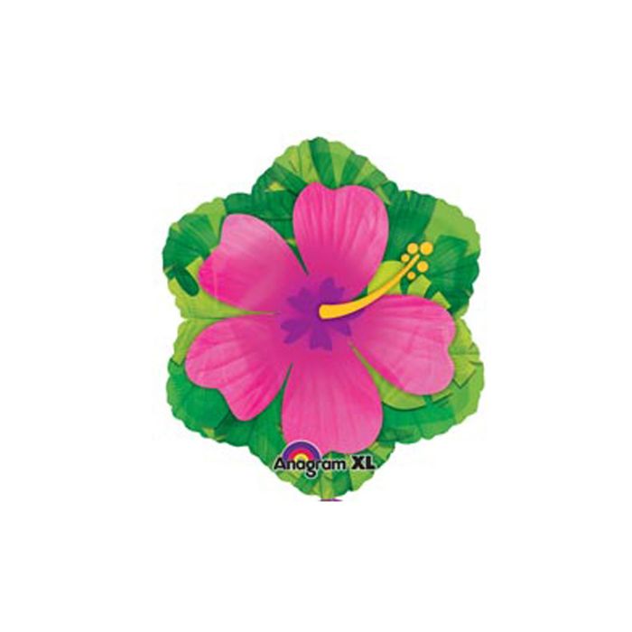 Шар фольгированный "Гибискус", 18", цвет розовый