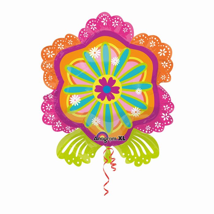 Шар фольгированный "Цветок в кружевах", 59"