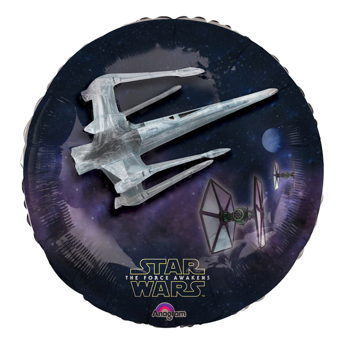 Шар фольгированный "Звездные войны 7 Fighter" 43" АГ