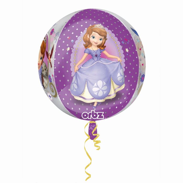 Шар фольгированный 16" 3D "София", сфера