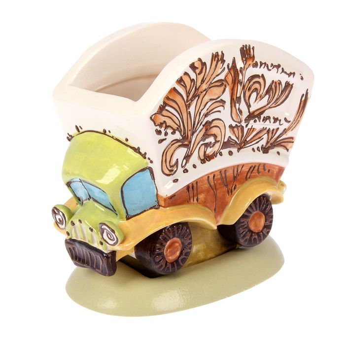 Фигурное кашпо "Автомобиль"