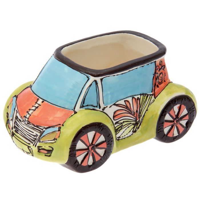 Фигурное кашпо "Смарт" 0,9 л, микс