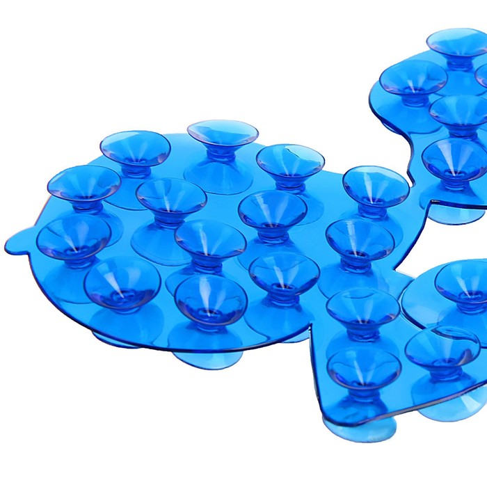 Мини-коврик для ванны "Поцелуй", цвет МИКС